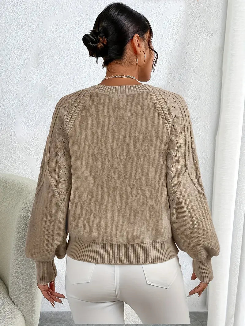 Jersey de Punto Trenzado Meridian