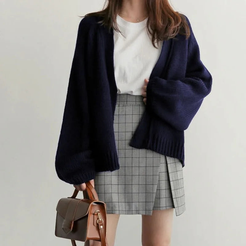 Cárdigan de Punto Lounge Knit