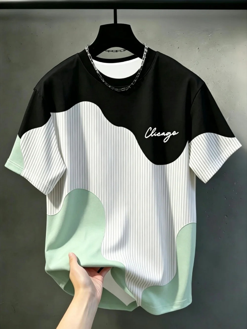 Camiseta Chicago Colorblock