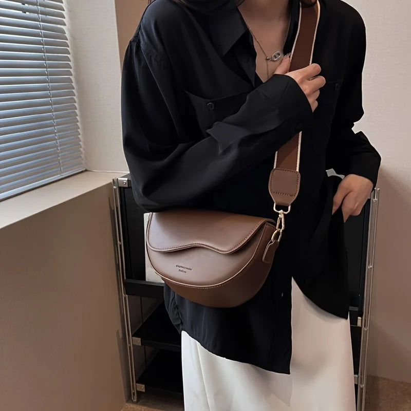 Bolso bandolera marrón