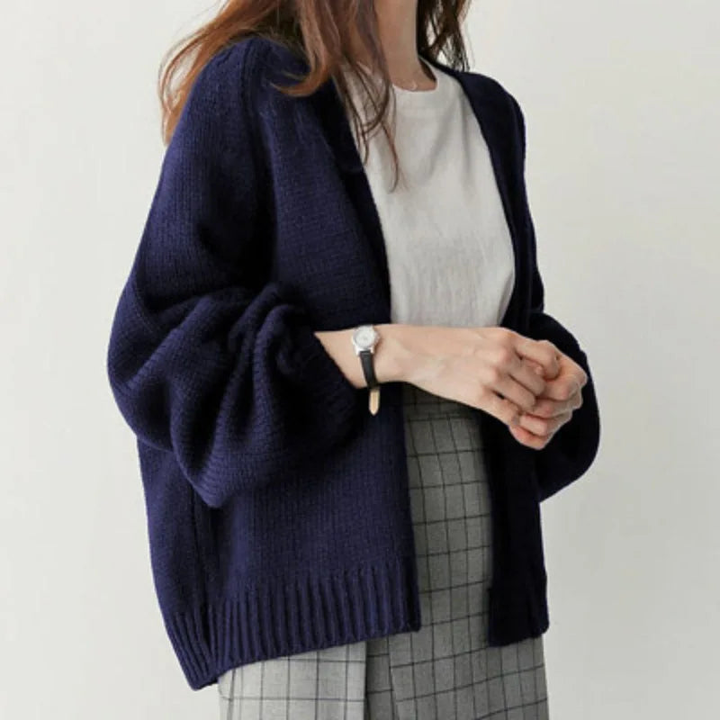Cárdigan de Punto Lounge Knit