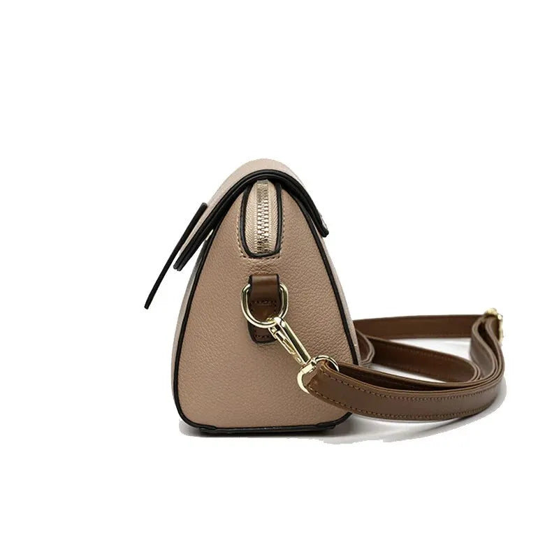 Bolso cruzado de cuero