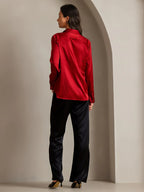 Blusa de satén Valora