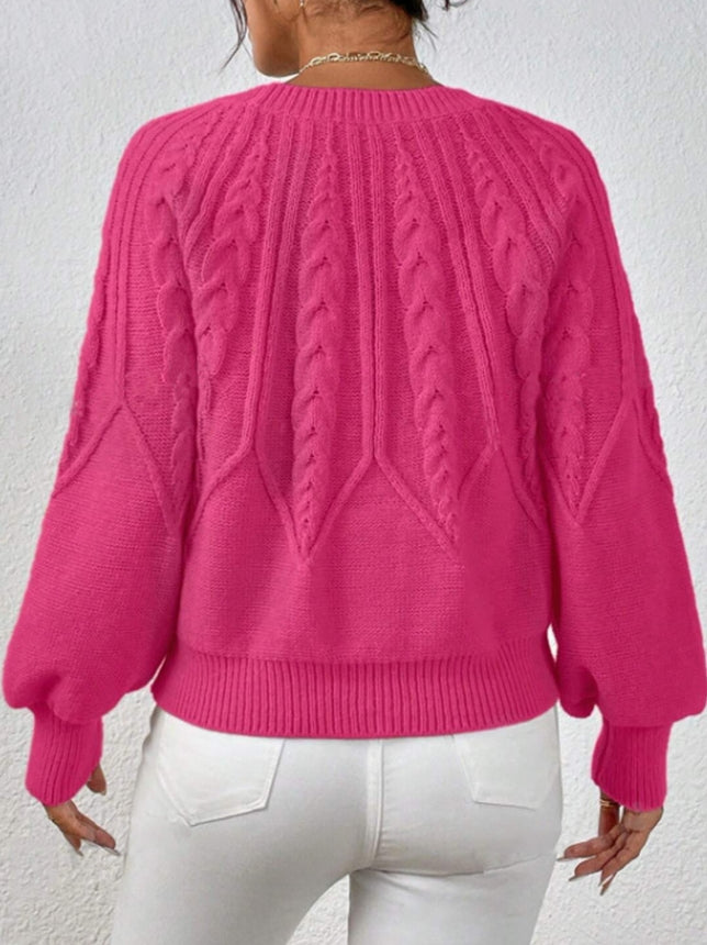 Jersey de Punto Trenzado Meridian