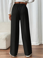 Pantalones Margaux con cinturilla abotonada