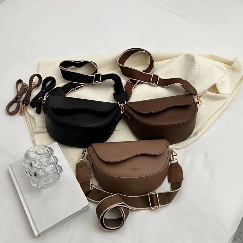 Bolso bandolera marrón