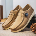 Mocasines de ante sin cordones