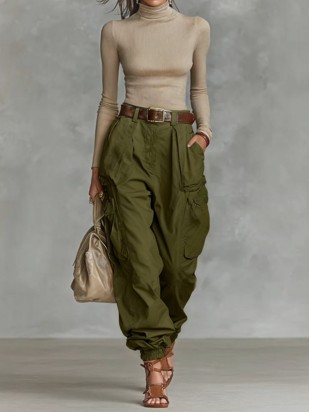 Pantalón Cargo Paracaídas