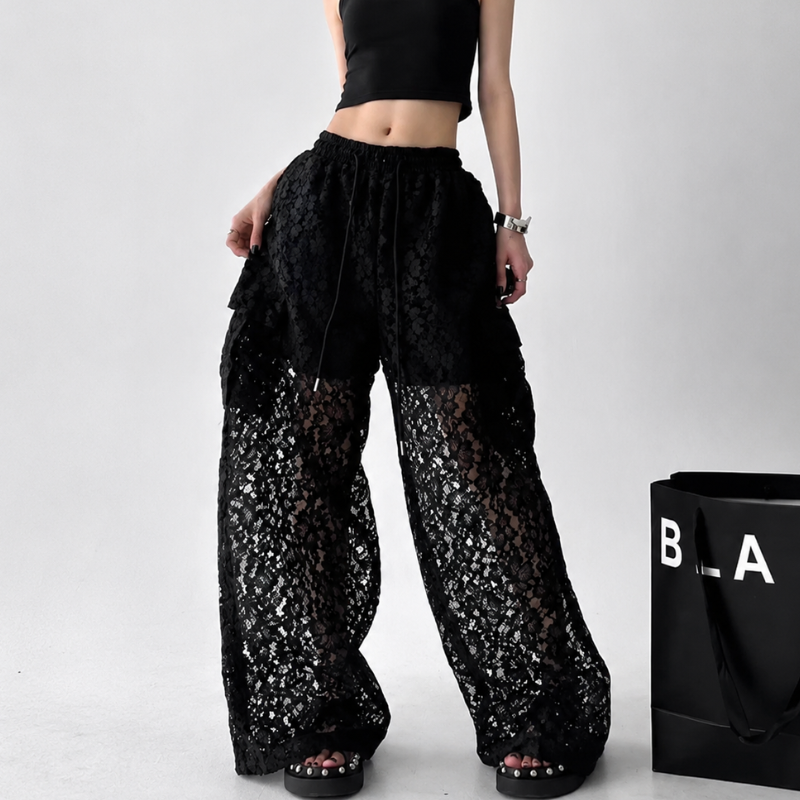 Pantalón cargo Maison Lace
