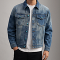 Chaqueta vaquera con mosaicos