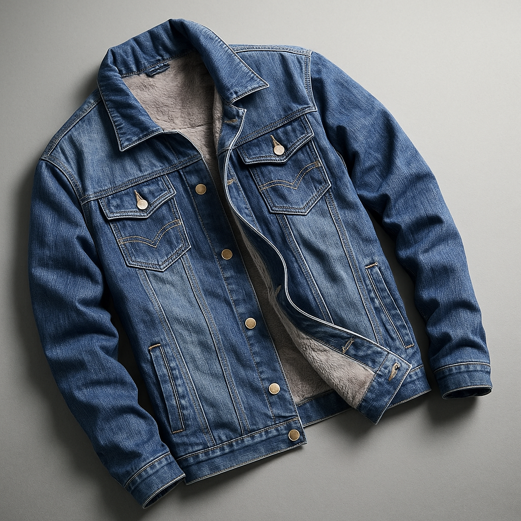 Chaqueta estilo camionero Nordmere Sherpa