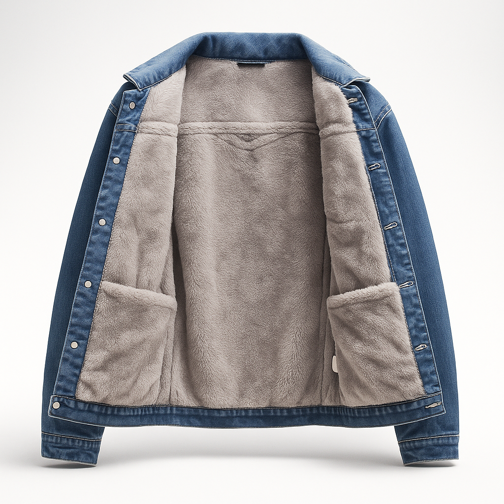 Chaqueta estilo camionero Nordmere Sherpa