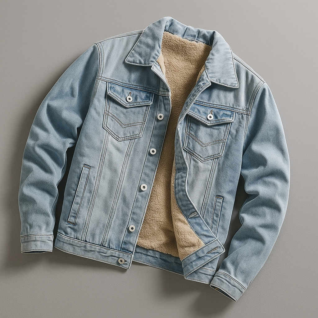 Chaqueta estilo camionero Nordmere Sherpa