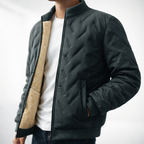 Bomber con diseño de colcha