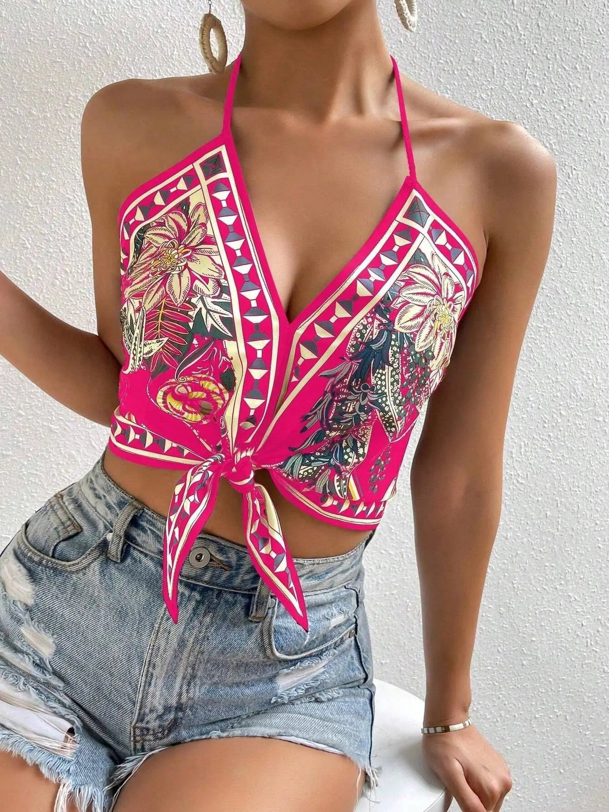Top Pañuelo Mykonos