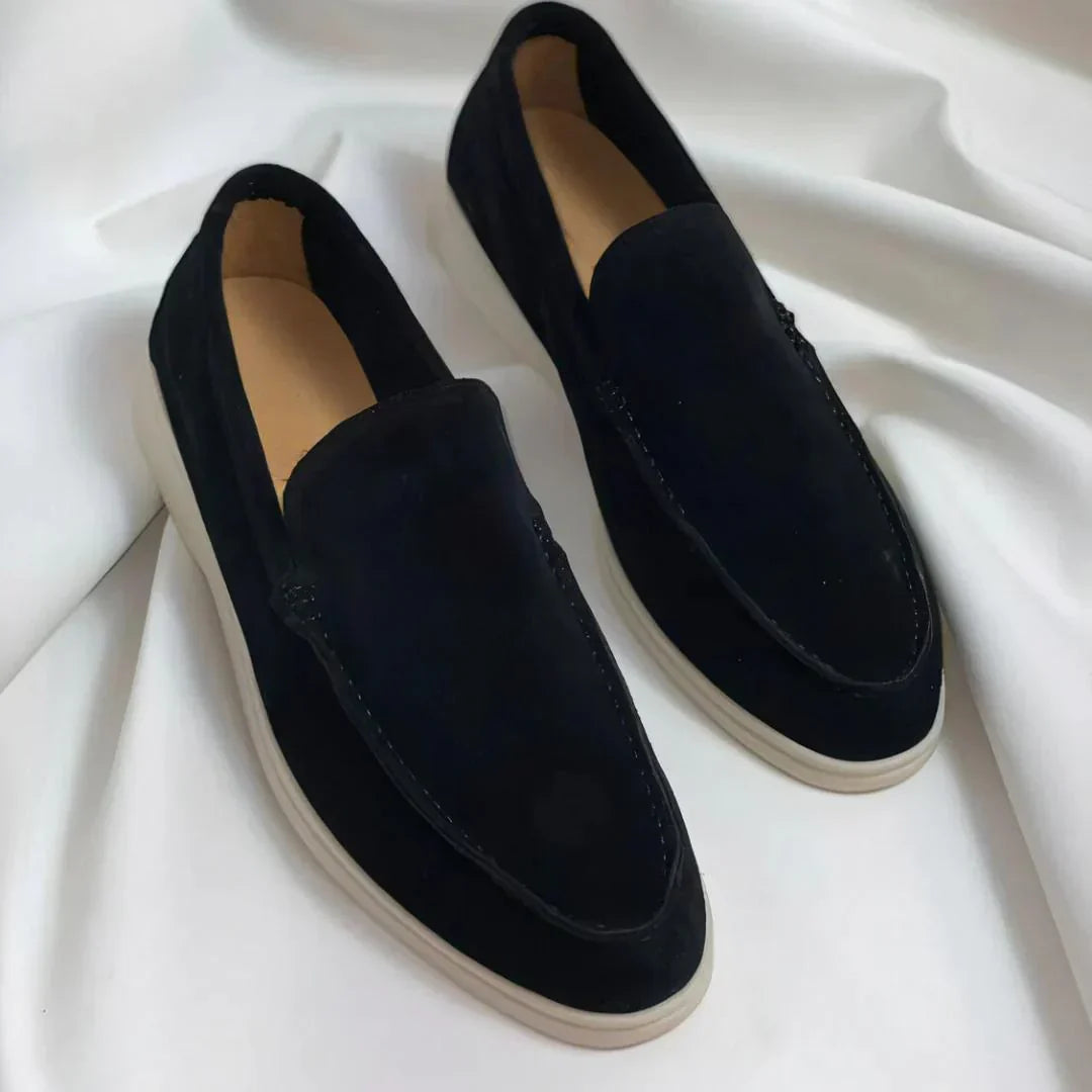 Lusso | Elegantes mocasines de ante