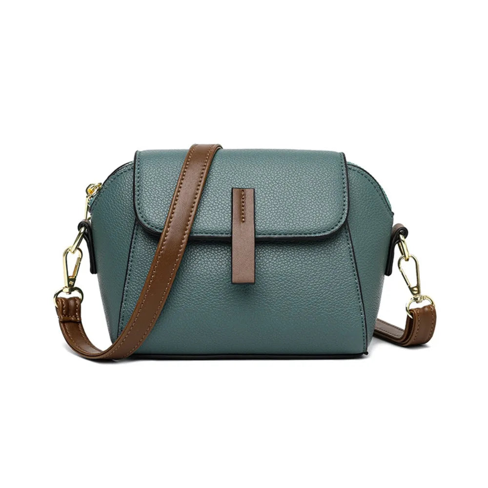 Bolso cruzado de cuero