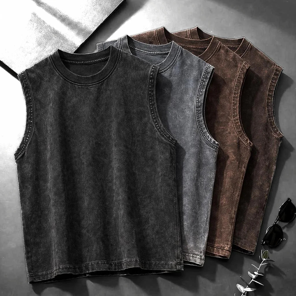 Camiseta sin mangas lavada Renegade