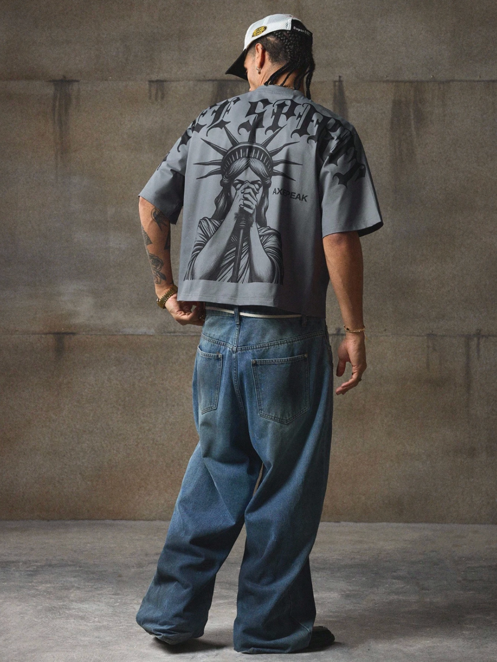Camiseta extragrande Free Spirit
