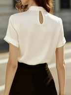 Blusa de satén Soraya
