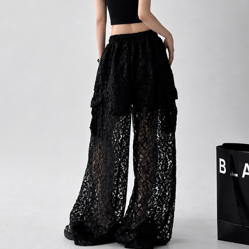 Pantalón cargo Maison Lace