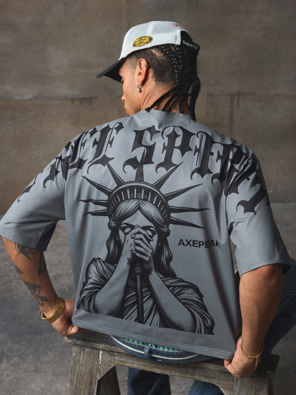 Camiseta extragrande Free Spirit