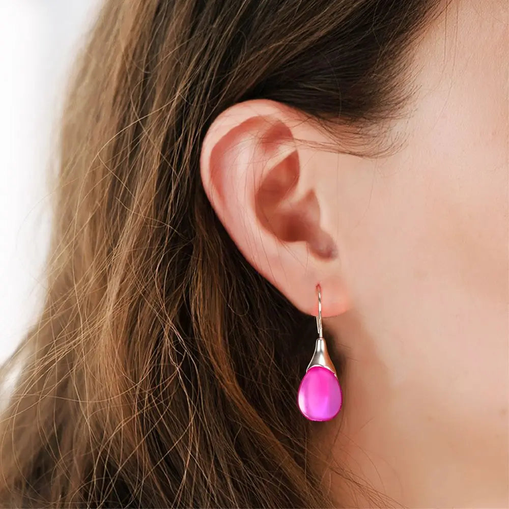 Pendientes Aurora en forma de lágrima