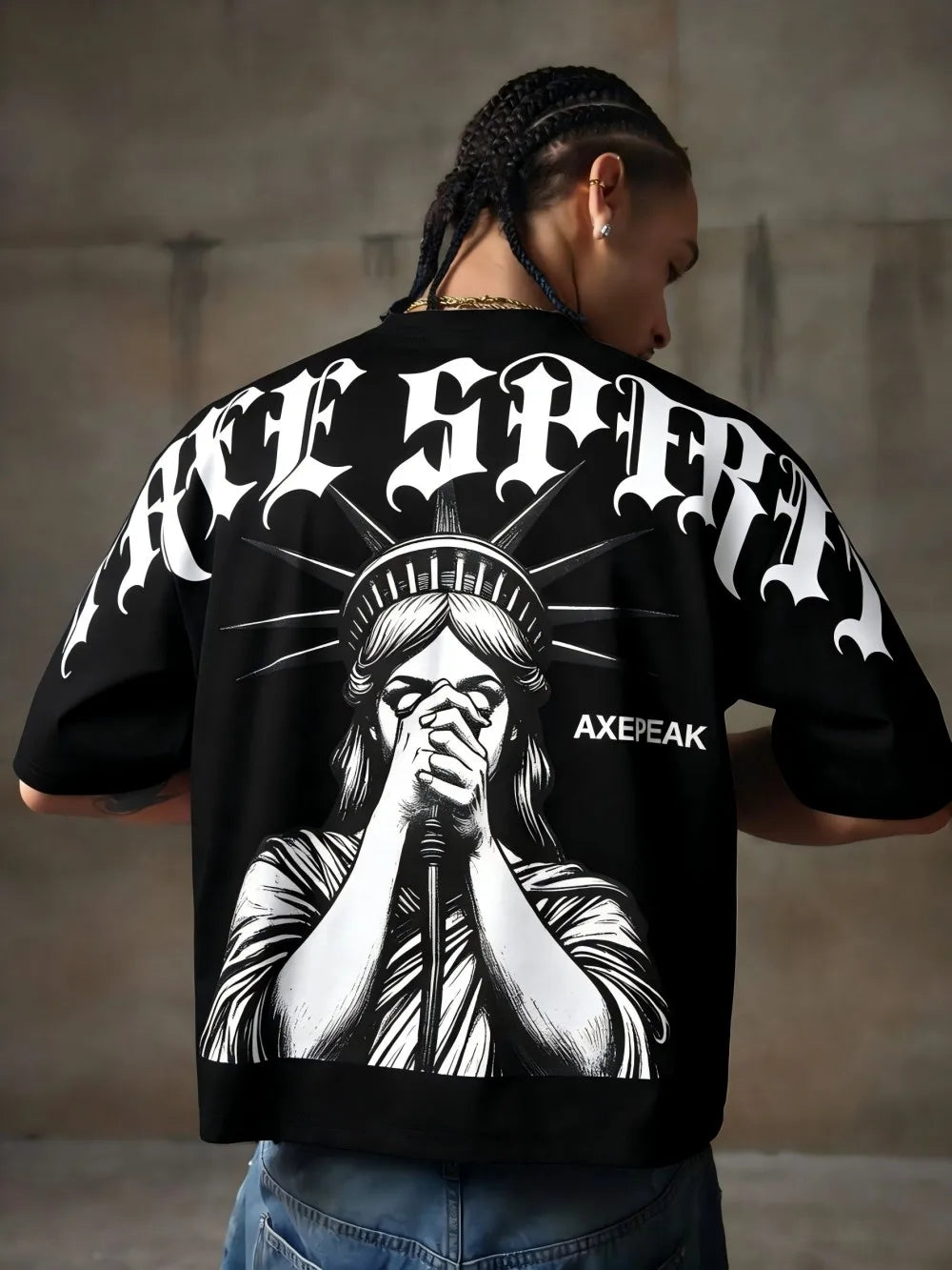 Camiseta extragrande Free Spirit