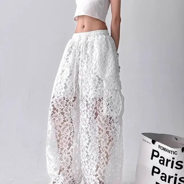 Pantalón cargo Maison Lace
