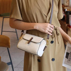 Bolso cruzado de cuero