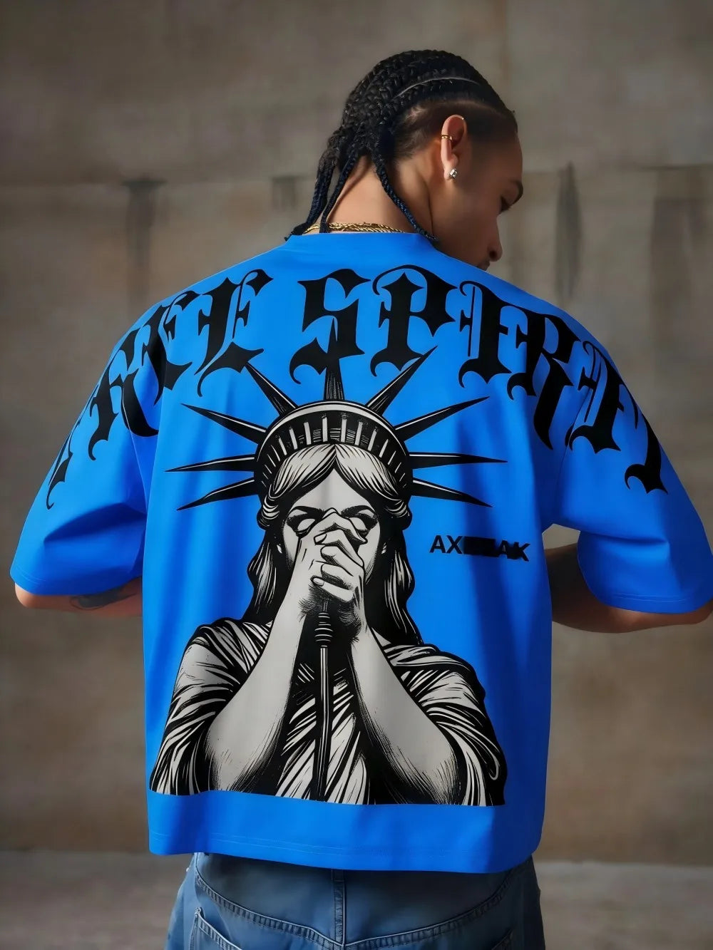 Camiseta extragrande Free Spirit
