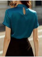 Blusa de satén Soraya