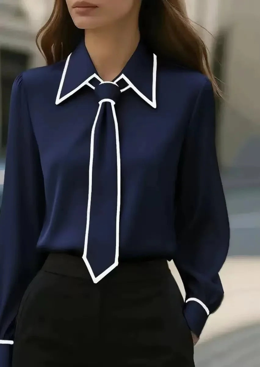 Blusa moderna con manga larga