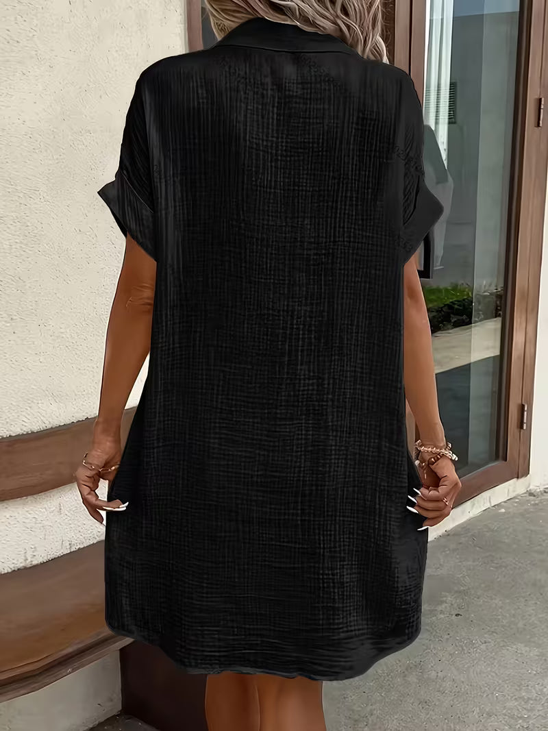 Vestido abotonado de domingo