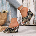Tacón de camuflaje urbano