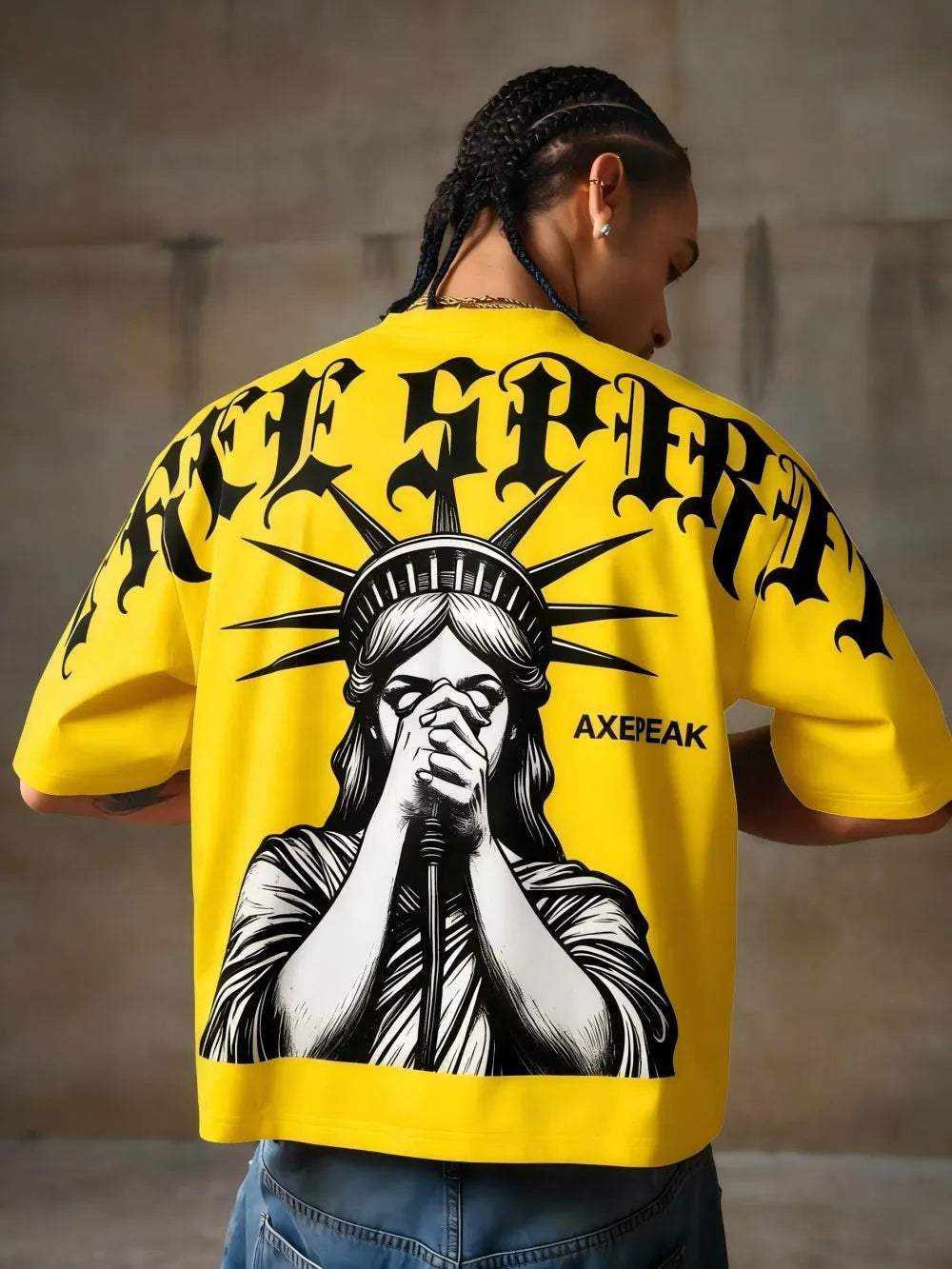 Camiseta extragrande Free Spirit