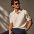 Polo texturizado Adriano