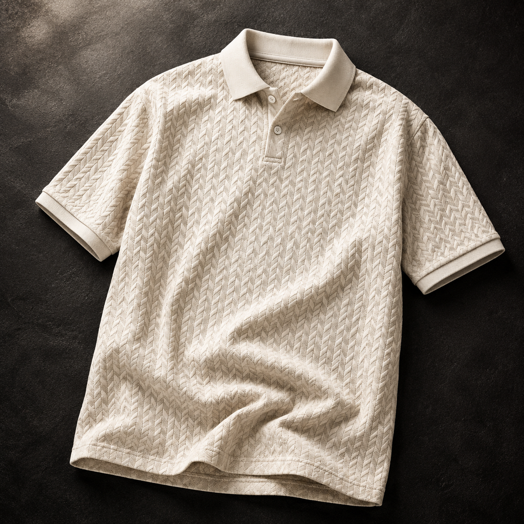 Polo texturizado Adriano