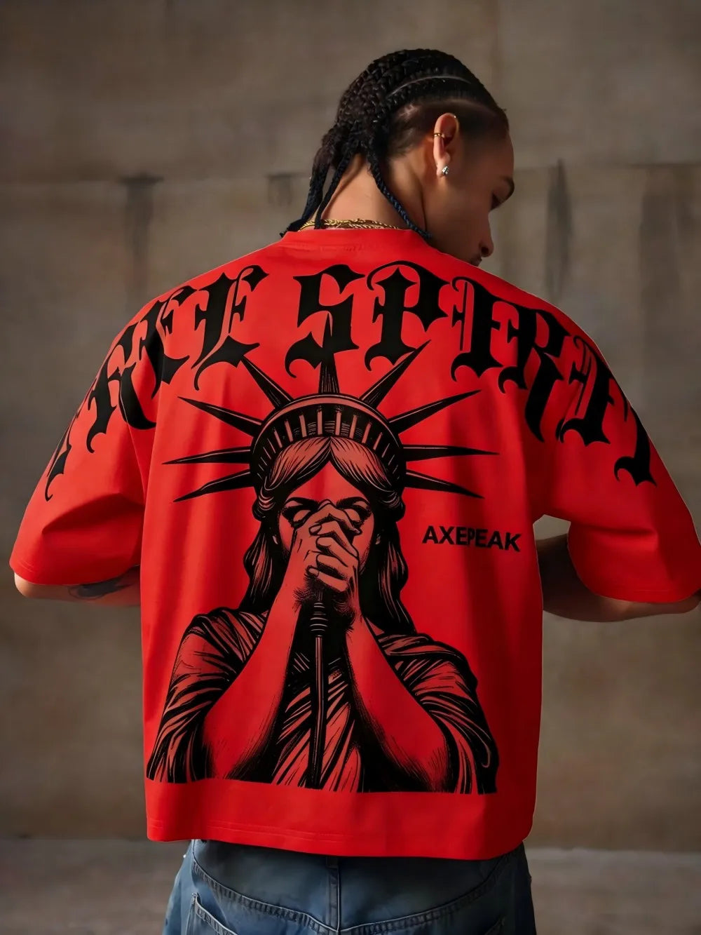 Camiseta extragrande Free Spirit