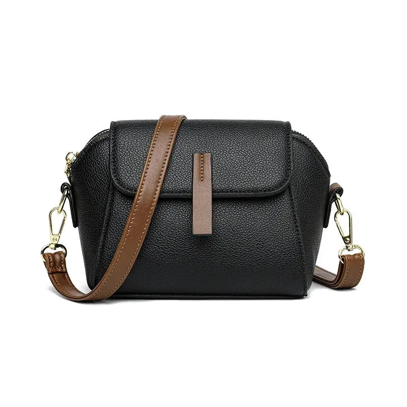 Bolso cruzado de cuero