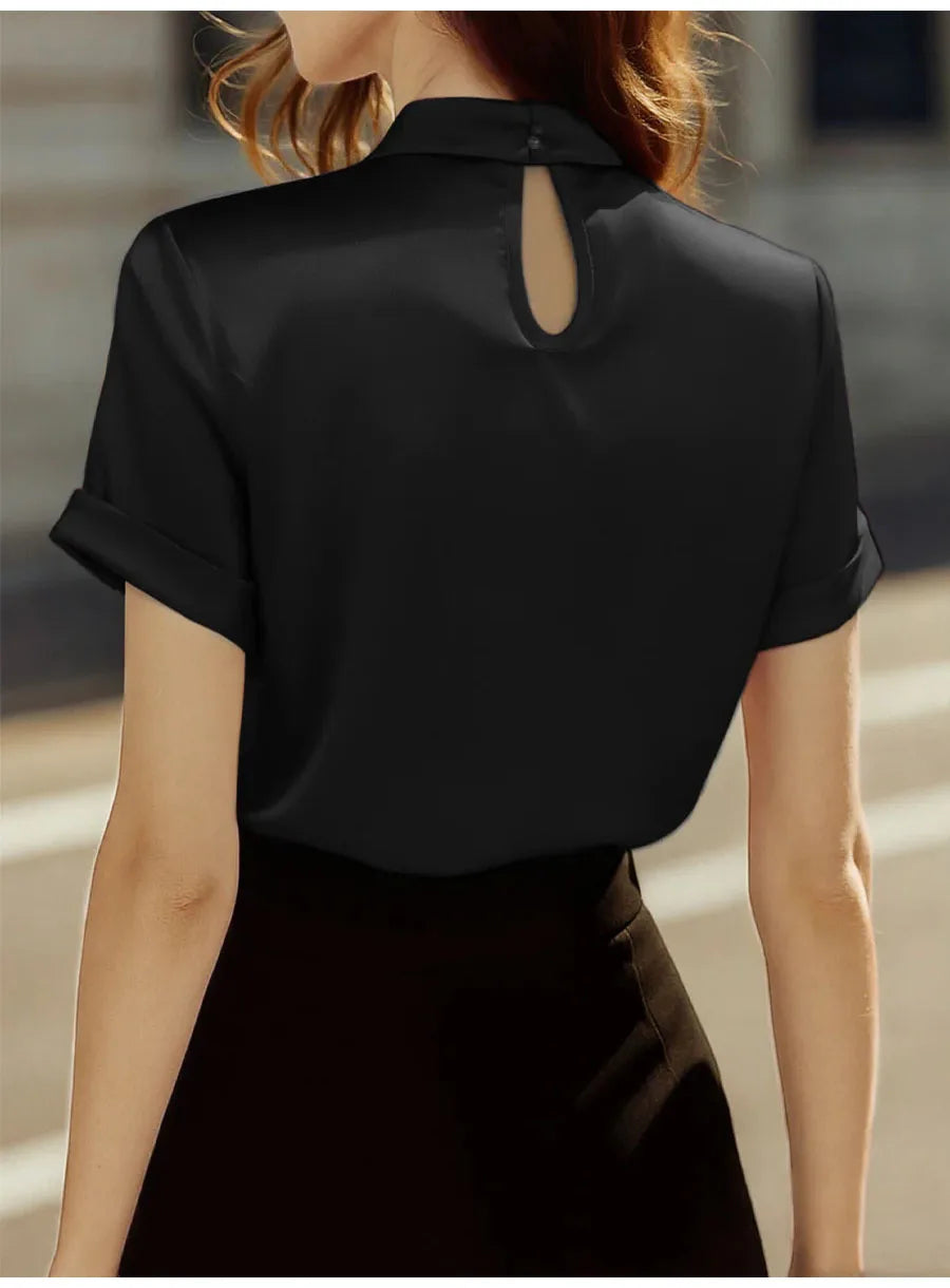 Blusa de satén Soraya