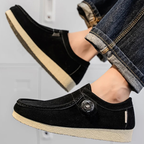 Mocasines de ante sin cordones