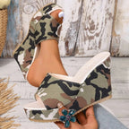 Tacón de camuflaje urbano