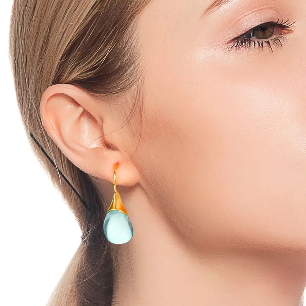 Pendientes Aurora en forma de lágrima