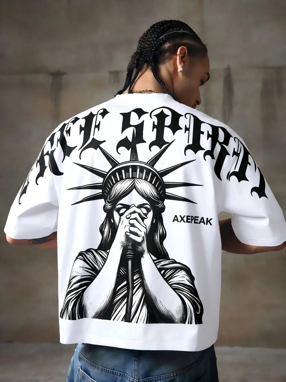 Camiseta extragrande Free Spirit