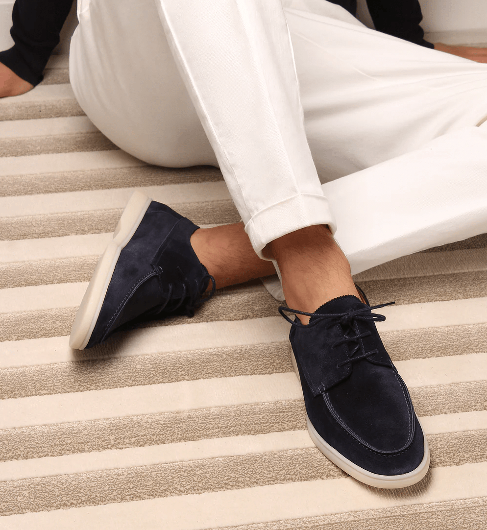 Mocasines elegantes de piel