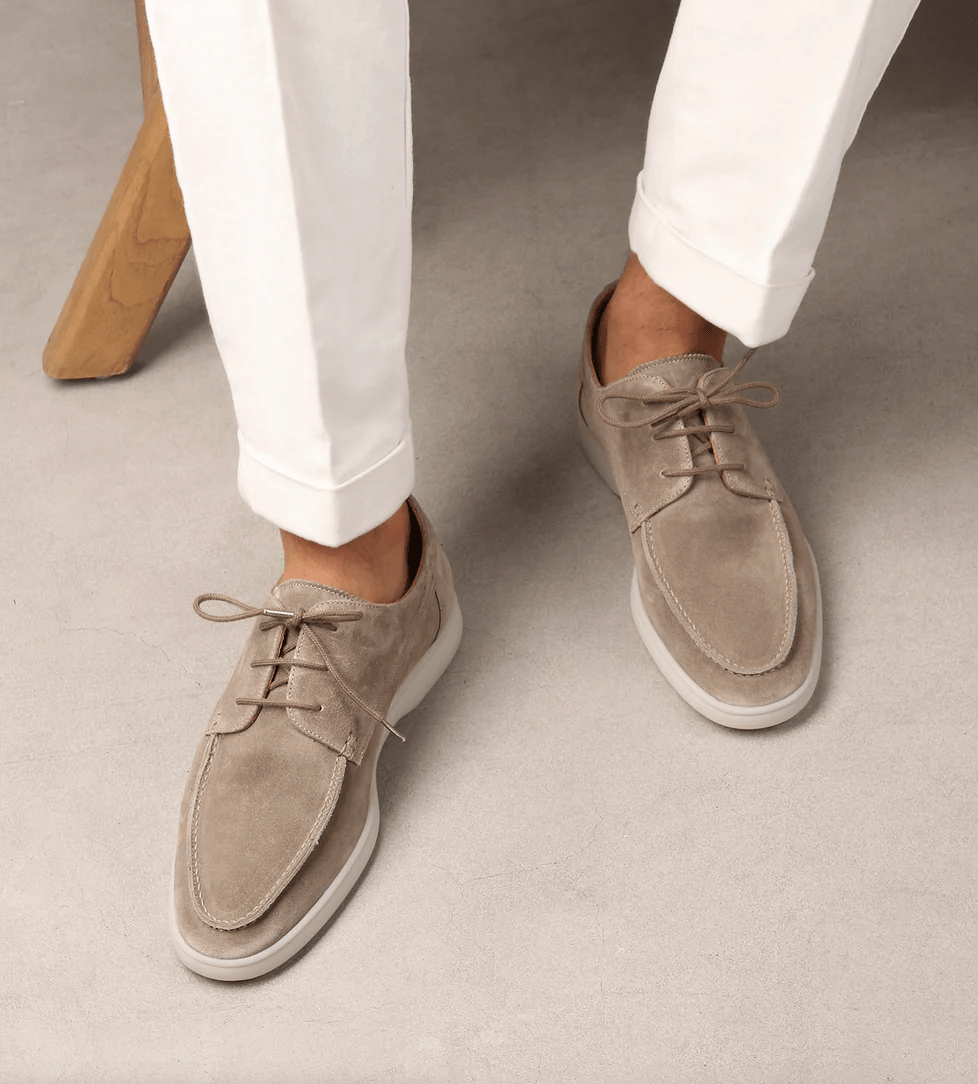 Mocasines elegantes de piel