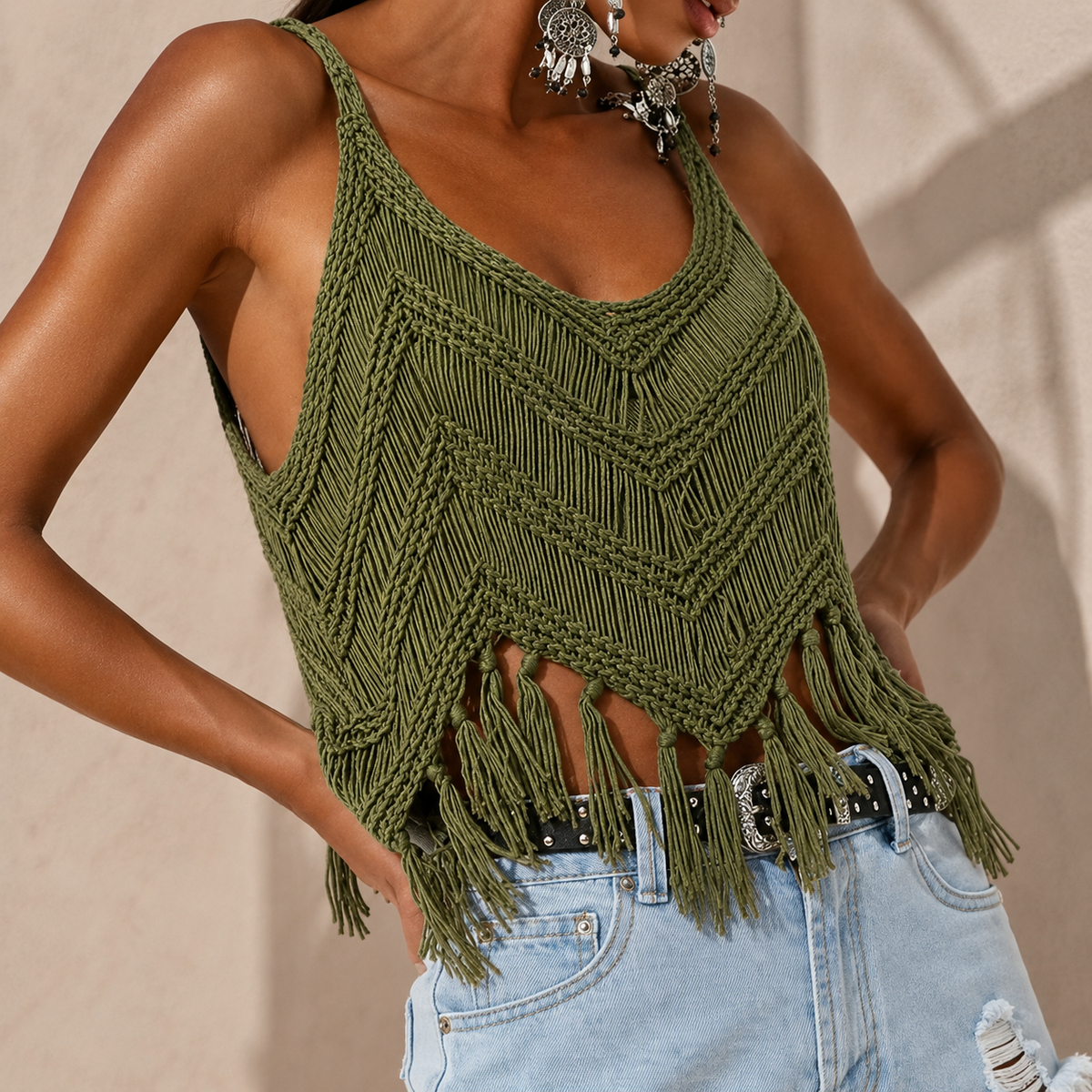Top de Crochet Cabana