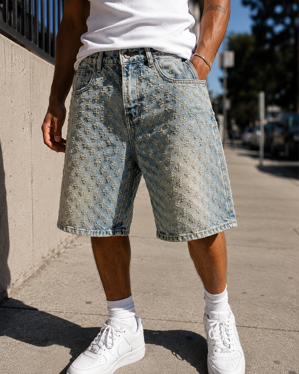 Pantalones cortos vaqueros District