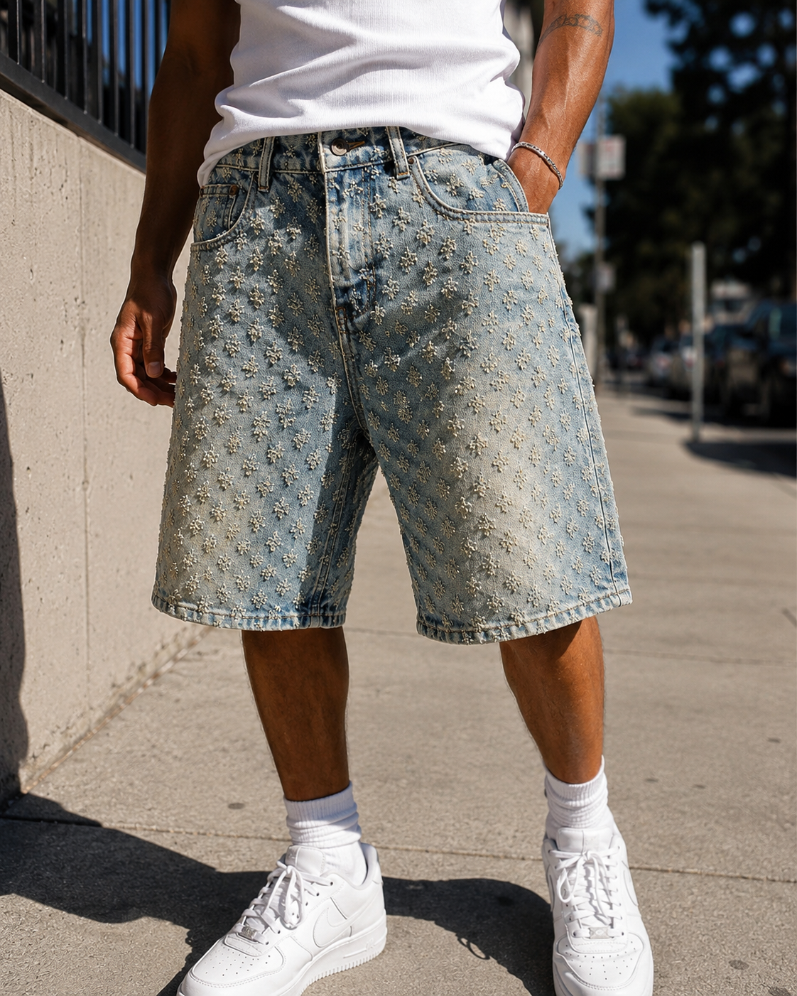 Pantalones cortos vaqueros District